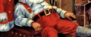 Copertina di Babbo Natale ha un malore alla festa della scuola: si accascia al suolo davanti ai bambini