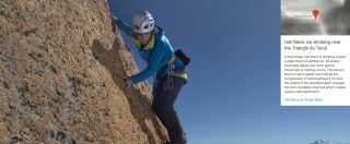 Copertina di Google Street View Trekker, luoghi affascinanti del mondo da vivere come se fossimo lì. Le meraviglie della fotografia a 360°