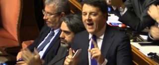 Copertina di Manovra, Renzi accusa Lega e M5s: “Avete mentito e truffato gli italiani il 4 marzo”. E alla fine cita Lincoln