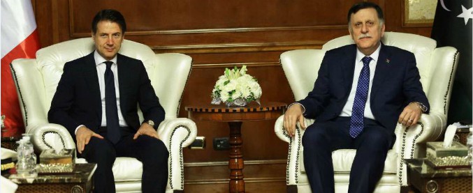 Libia, il premier Conte incontra Haftar e Al Serraj: “Il 2019 sia l’anno della svolta, via maestra è un accordo politico”