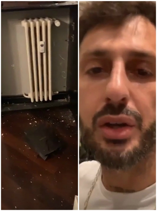 Copertina di Fabrizio Corona, i ladri gli svaligiano la casa e lui è furioso: “Anche il giorno di Natale questi grandissimi pezzi di m***a”