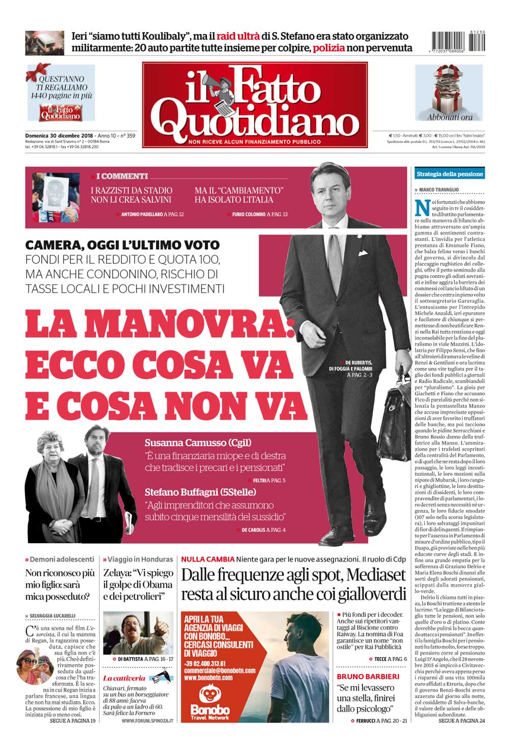 La manovra: ecco cosa va e cosa non va