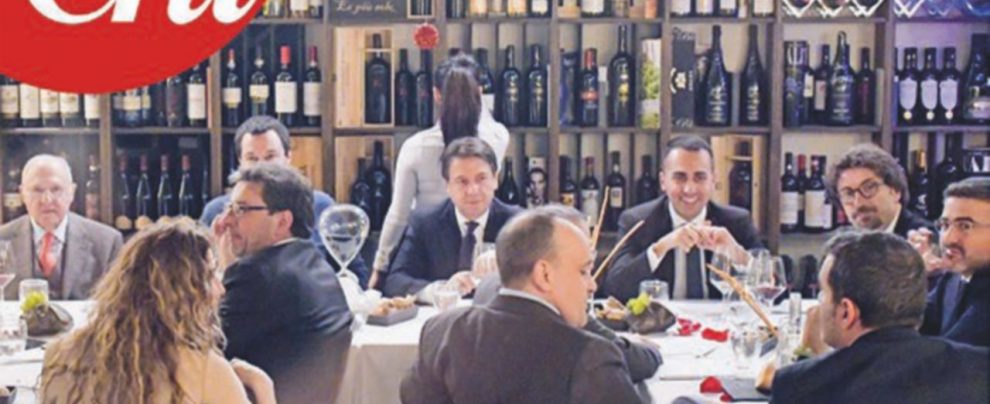 A tavola - Cena di fine anno per il governo al ristorante “Le Tamerici”, pieno centro Al premier sfugge la speranza del rimpasto, ma Di Maio (per ora) è contrario e si irrita