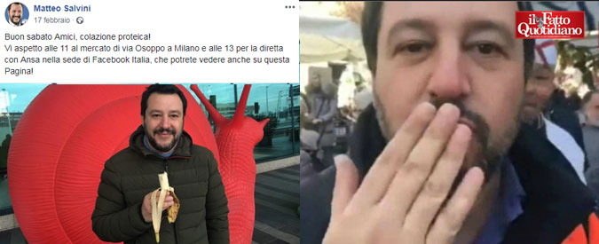 Copertina di Il 2018 di Salvini sui social prima del contratto di governo: dai ‘bacioni ai rosiconi’ ai moniti al M5s. Il blob