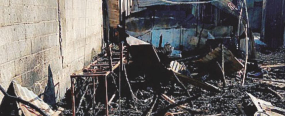 Macerie - Baracche distrutte - Ansa San Ferdinando, baracche al rogo e 40 braccianti stranieri trasferiti
