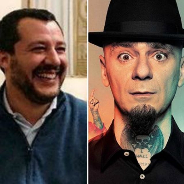 J-Ax e Salvini, scontro social tra il rapper e il vicepremier a colpi di “baci”. Gli haters attaccano J-Ax, lui: “Sarete tutti querelati”