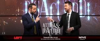 Copertina di ‘Accordi&Disaccordi’, su Nove torna il talk politico da record condotto da Andrea Scanzi e Luca Sommi