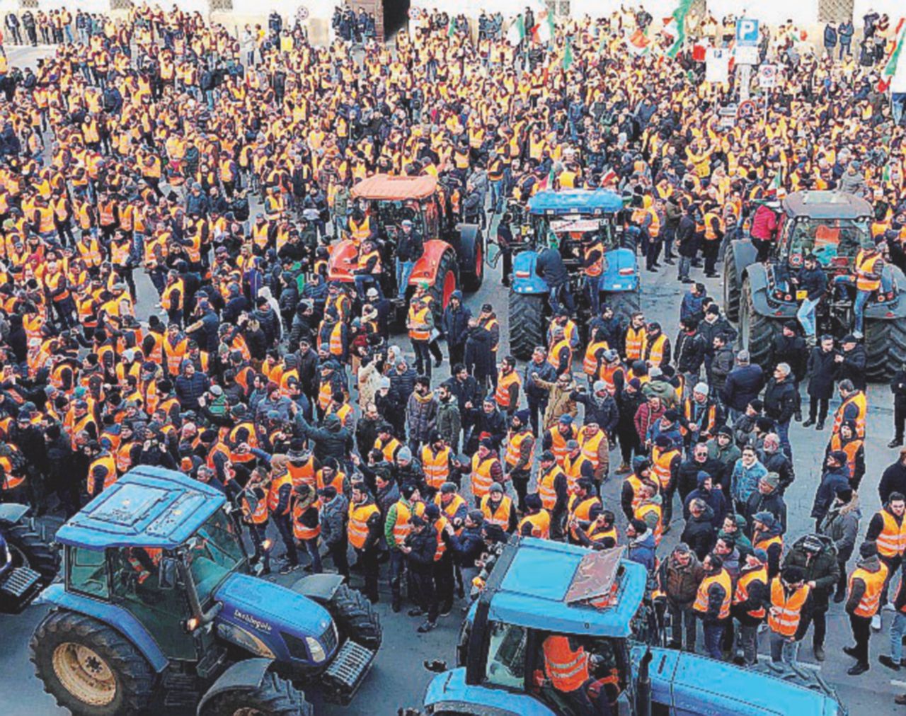 Puglia, i gilet arancioni contro i gialloverdi