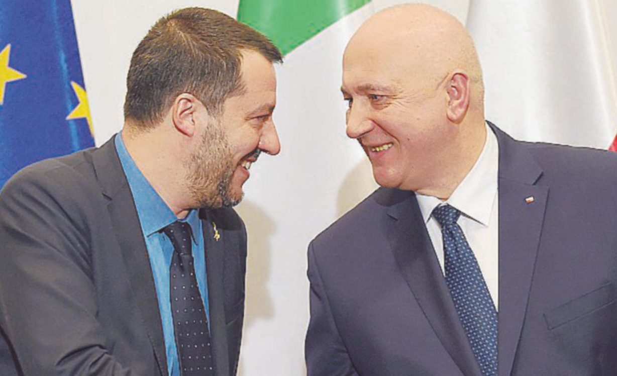 Polonia, il leghista torna a mani vuote