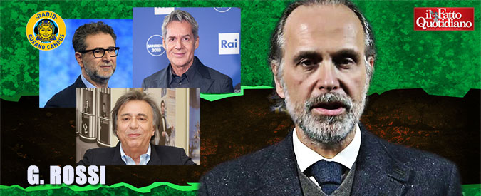 Copertina di Rossi (cda Rai): “Fazio? Suo format ha costi troppo alti e non linea con servizio pubblico. Rai Due sovranista? Magari”