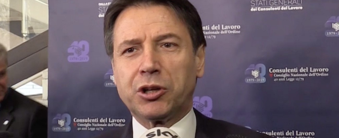 Copertina di Conte: “Slittamento provvedimenti? Sono complessi”. E annuncia: “Con quota 100 in Eni 3 assunti ogni uscita”