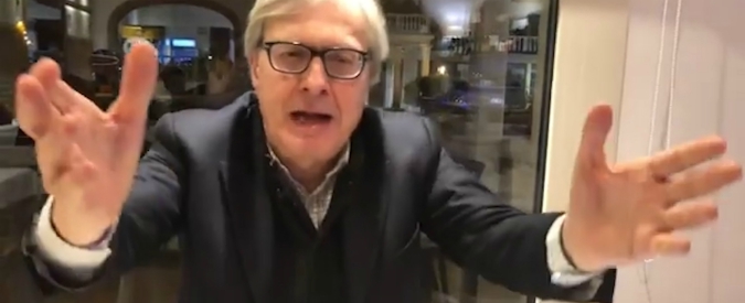 Copertina di Cannabis, l’ironia di Sgarbi sul M5s: “Per recuperare la ragione, devono drogarsi. Viva la canapa libera!”