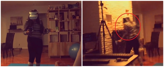 Copertina di Quando il videogioco è troppo reale: la ragazza sgancia (per sbaglio) una granata e tenta la fuga in salotto. E finisce così