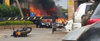Copertina di Kenya, assalto all’hotel con spari ed esplosioni. “Almeno 14 vittime”