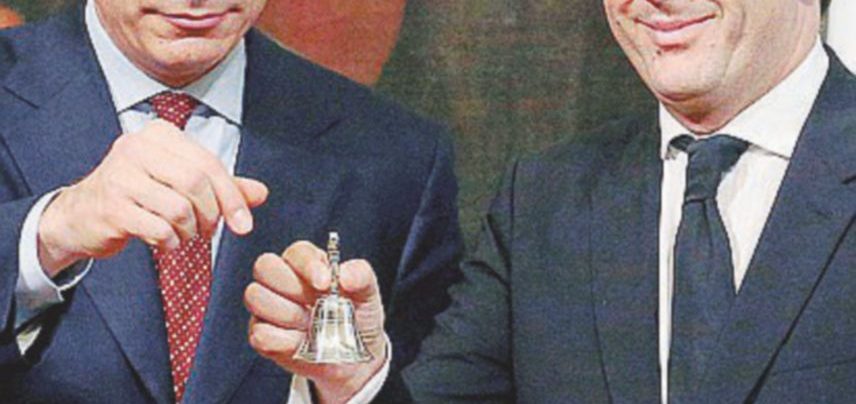 2014 - Passaggio di consegne - Ansa Il ritorno di Letta (che è stato sereno)