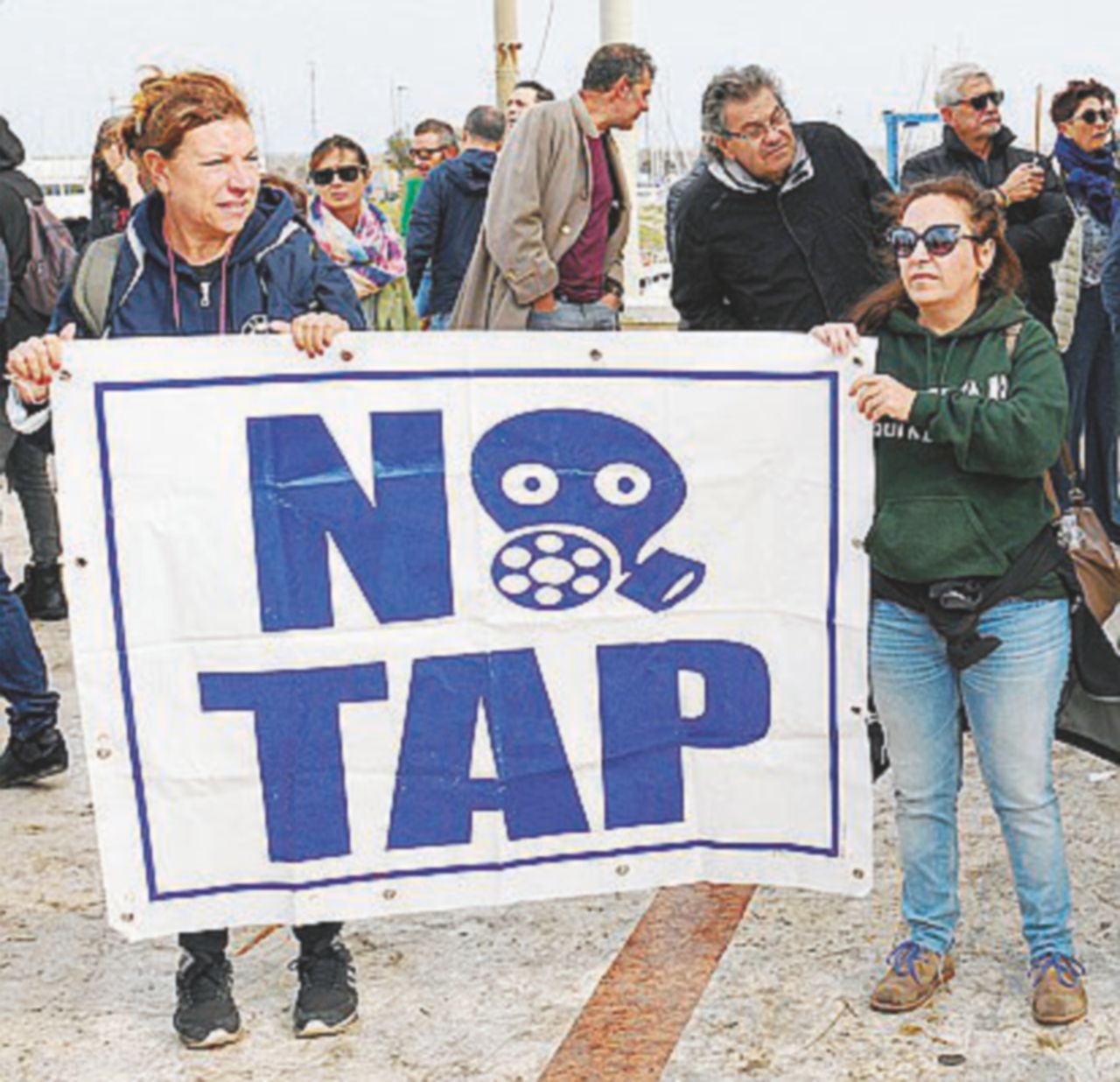 L’Arpa: “Trovato cromo esavalente nel cemento del gasdotto Tap”