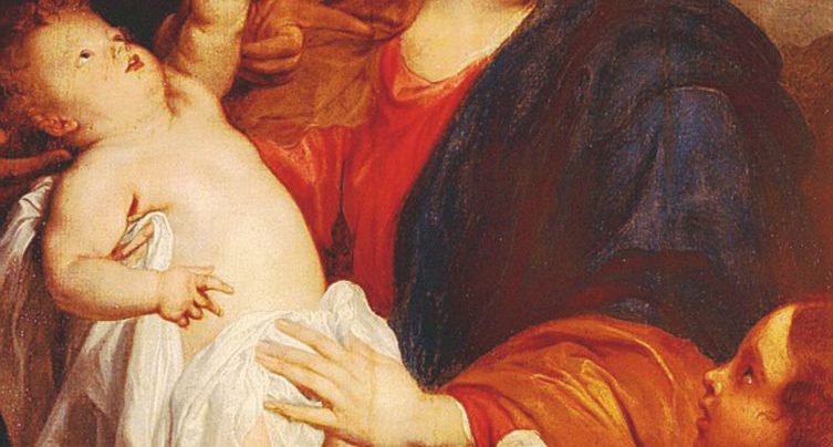 La sacra famiglia di Van Dyck Van Dyck, Veronese e Hayez: i tesori “dimenticati” di Carige
