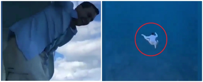 Copertina di Si lancia dall’undicesimo piano della nave da crociera: il salto in mare è pauroso e il gesto gli costa molto caro