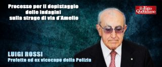 Copertina di Depistaggio Via D’Amelio, scontro tra ex prefetto Rossi e pm: “Sue domande insidiose. Abbia rispetto dei miei 88 anni”