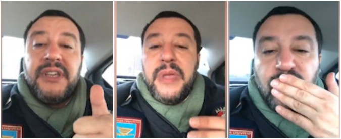 Copertina di Legittima difesa, Salvini: “Entro il mese di febbraio il parlamento approverà la legge”. Poi i bacioni ai detrattori