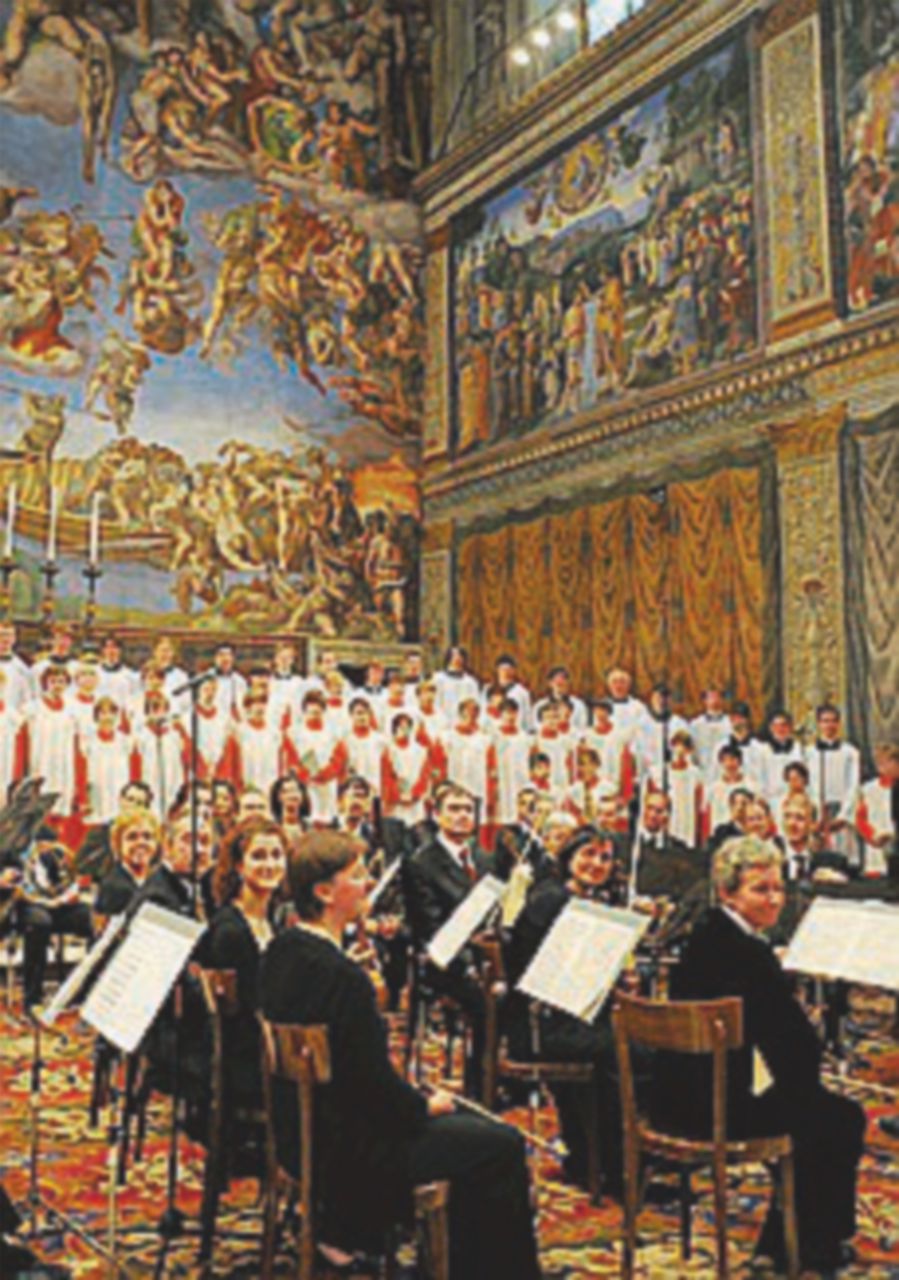 Copertina di Commissariato anche il coro della Cappella Sistina