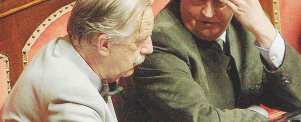Vecchia guardia - Giuseppe Leoni è stato eletto con la Lega in quattro legislature - Ansa Leoni vola ancora: cacciato, torna all’Aeroclub