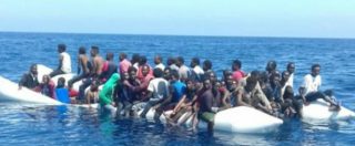 Copertina di Libia, i 144 migranti a bordo della Lady Sham portati in centro detenzione: ‘Sono debilitati. Ci sono donne incinte e minori’