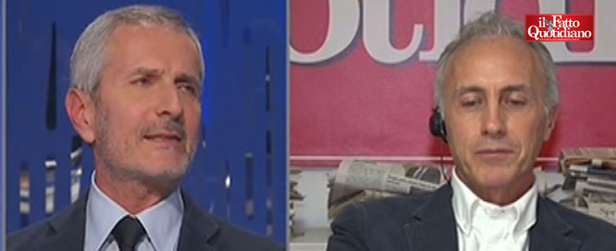 Copertina di Reddito cittadinanza, Travaglio vs Carofiglio: “Consideri elettori M5s dei cavernicoli”. “Fare caricatura è poco civile”