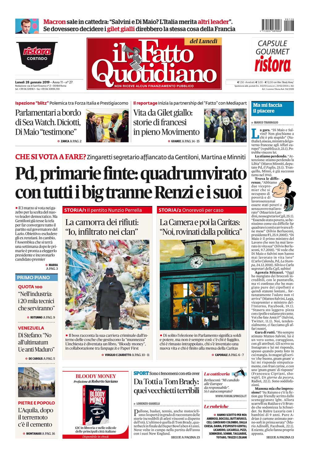 Pd, primarie finte: quadrumvirato con tutti i big tranne Renzi e i suoi