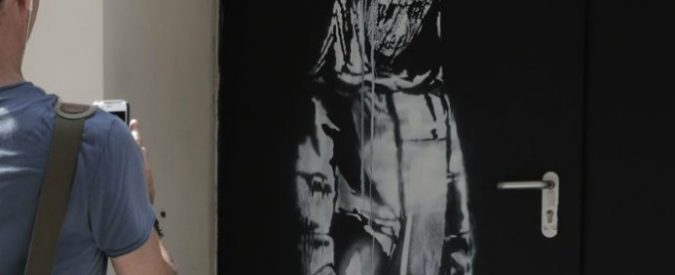 Banksy, rubata l’opera dedicata alle vittime del Bataclan
