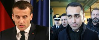 Macron: “Italia merita leader all’altezza”. Di Maio: “Lo decidono gli italiani. Prima di fare la morale, liberi gli Stati africani”