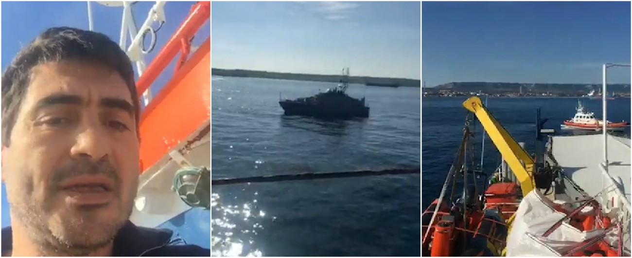 Copertina di Sea Watch, Fratoianni (SI) dalla nave: “Siamo circondati, come fossimo in guerra. Fate scendere queste 47 persone”