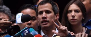 Venezuela, Guaidò: “Ho preso il controllo degli asset del Paese all’estero”. Usa: “Sanzioni sul greggio, bloccati 7 miliardi”