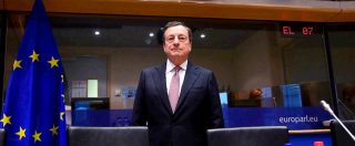 Copertina di Draghi: “Paese perde sovranità se debito fuori controllo. Italia cresce meno di altri, ma presto per parlare di correzioni”