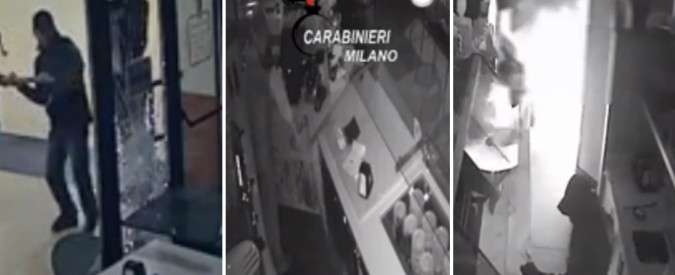 Copertina di Lombardia, dalla porta sfondata con il martello all’incendio: così la banda svaligiò e bruciò il bar. Arrestate 5 persone