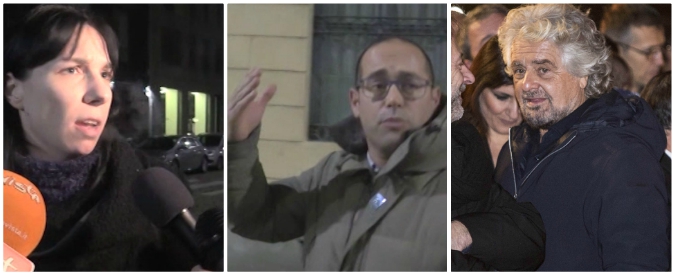 Copertina di Beppe Grillo contestato a Milano dai no vax: “Un buffone, ora è servo delle multinazionali. Non sta più col popolo”