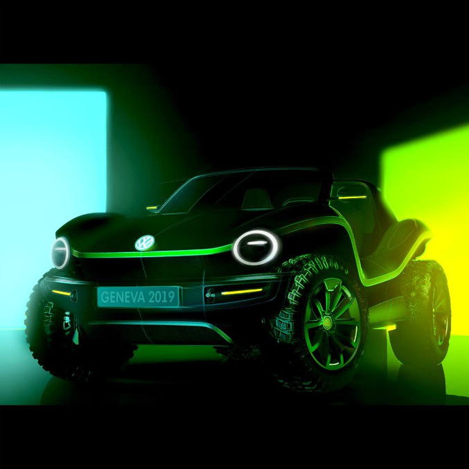 Copertina di Volkswagen e-Buggy concept, a Ginevra rinasce la California anni ’70 a emissioni zero – FOTO