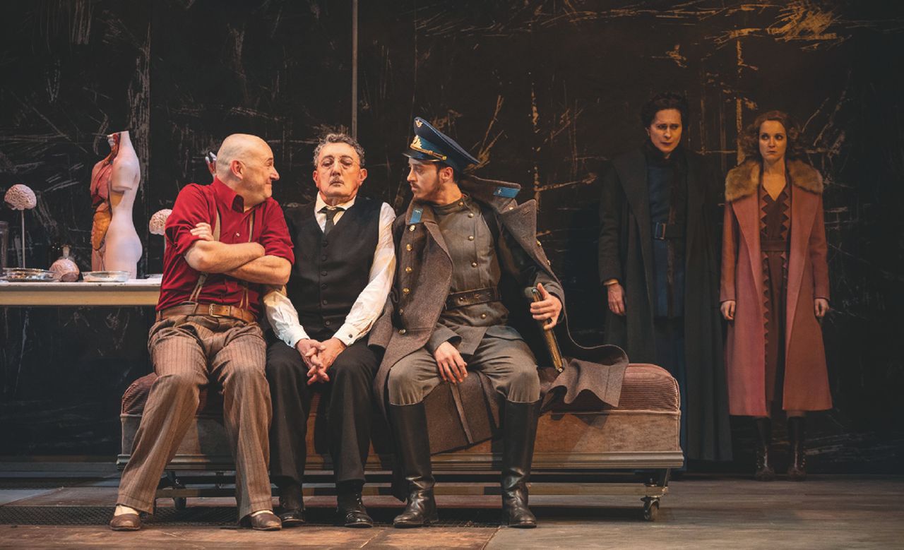 Copertina di “Cuore di cane” e solo d’attore