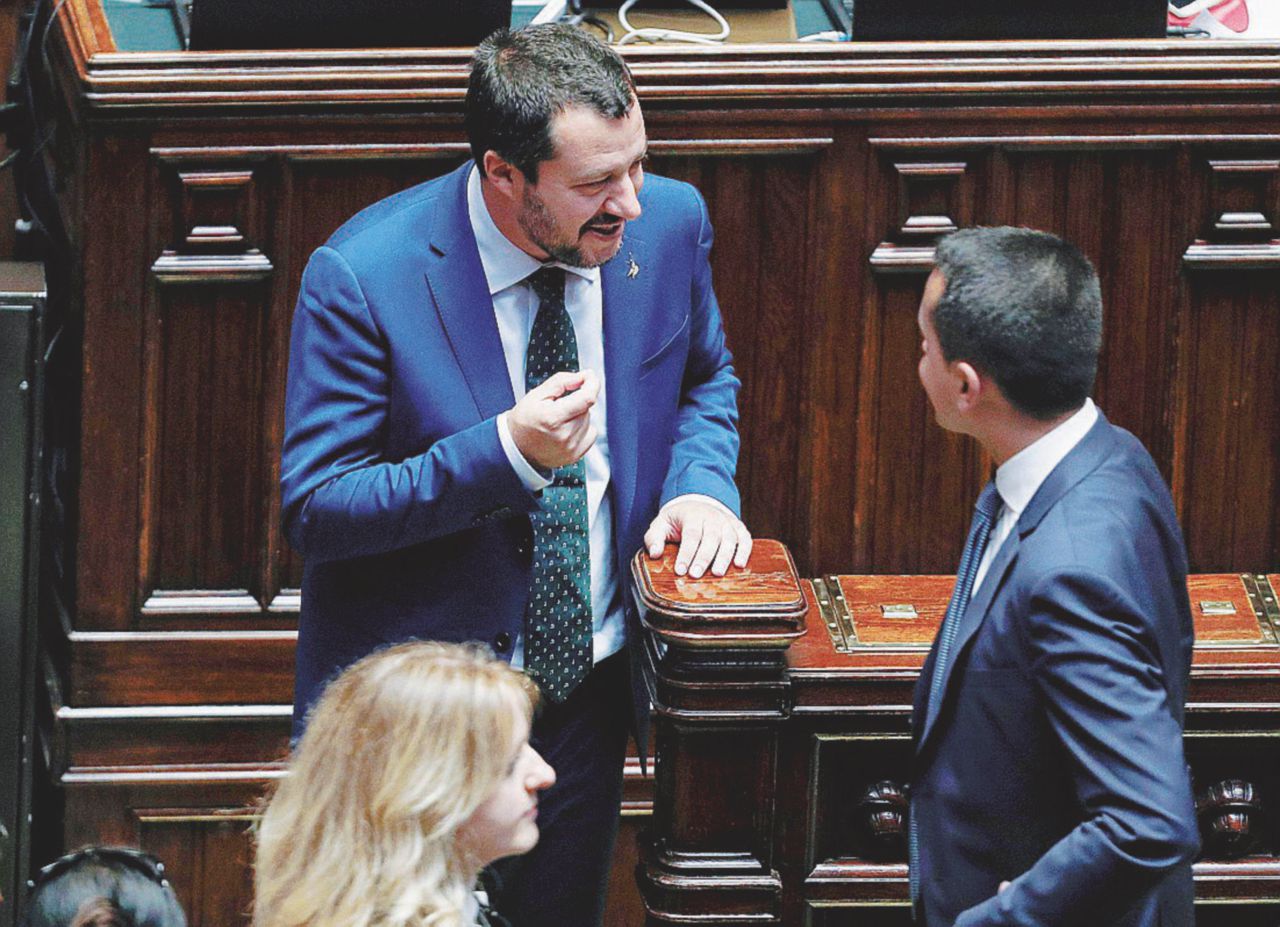 Copertina di La contesa tra Luigi & Matteo per farsi ricevere a Washington