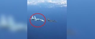 Copertina di Usa-Russia, tensione nei cieli: il caccia russo punta l’F-15 americano e il pilota è costretto a reagire così