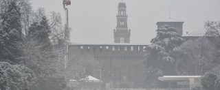 Copertina di Maltempo, pioggia e neve al centro-nord. Disagi in molte zone. Anche Milano si risveglia imbiancata – LE FOTO