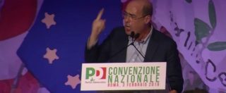 Copertina di Pd, l’ira di Zingaretti: “A chi mi accusa, rispondo: non farò mai alleanze col M5s. Piantiamola di litigare”