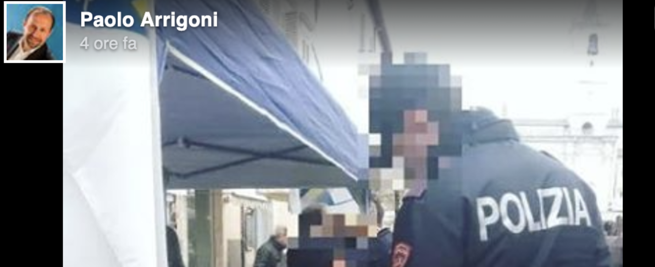 Poliziotti in divisa a banchetto pro-Salvini la questura di Ascoli apre un’inchiesta. Polemica: “Foto da Paese autoritario”