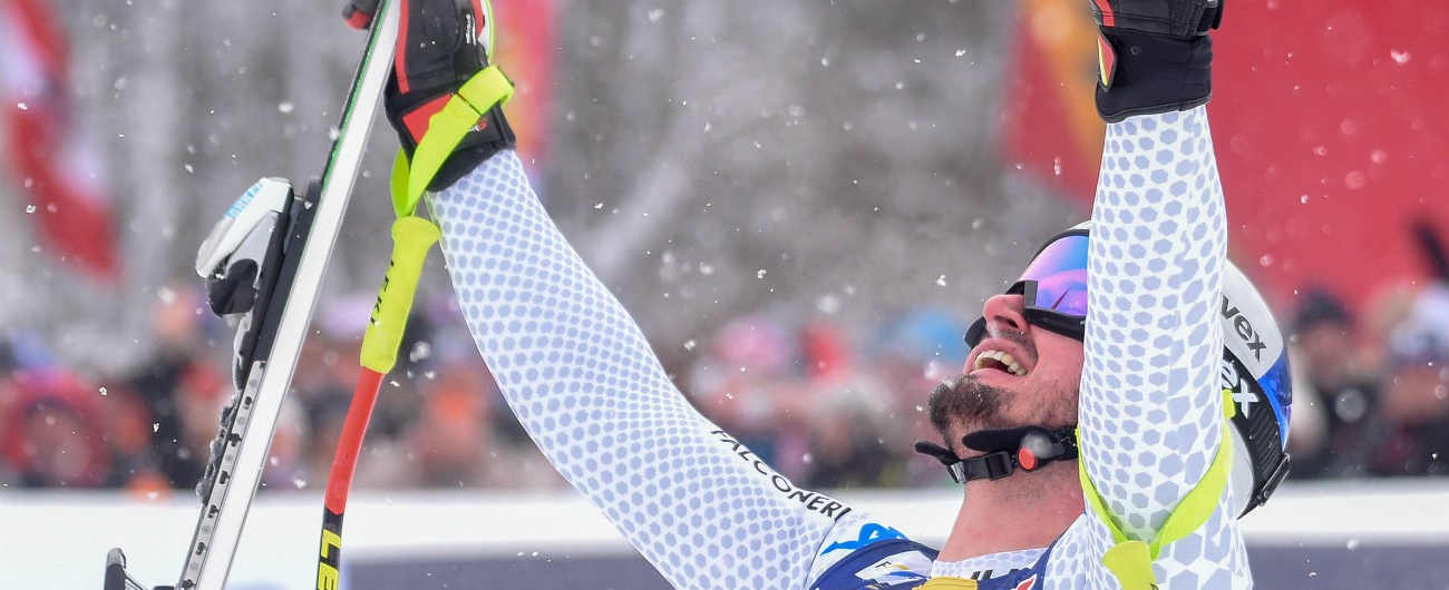 Mondiali di sci, Dominik Paris vince l’oro nel SuperG ad Are. Quarto Innerhofer