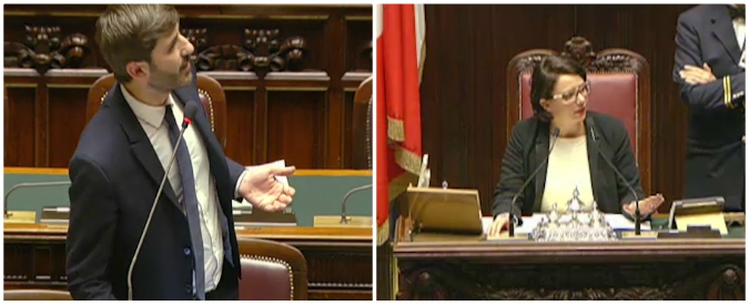 Copertina di Carige, proteste in Aula contro il sottosegretario all’Economia: “Pd non mi fa parlare, non è così democratico”. E se ne va