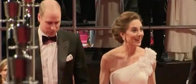 Bafta 2019, Kate sul red carpet con orecchini appartenuti a Lady D