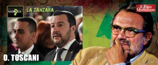 Copertina di Oliviero Toscani: ‘Di Maio e Salvini? Non li nomino, portano sfiga. Li vedo e mi tocco. Santanchè? Da internare’
