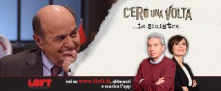 Copertina di ‘C’ero una volta … la Sinistra’, processo agli ex leader rossi. Bersani: “In Italia c’è sempre il pericolo di una destra autoritaria”