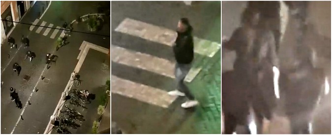 Copertina di Roma, guerriglia urbana in pieno centro: maxi rissa tra tifosi nel rione Monti. Cinque feriti