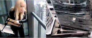 Copertina di La bravata della modella sul grattacielo di Toronto finisce online. Sindaco: “Inaccettabile”. Ecco cosa ha fatto